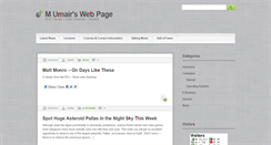 Desktop Screenshot of m-umair.com
